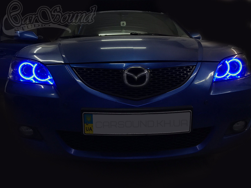 Ангельские глазки на Мазда 3 (Mazda3)